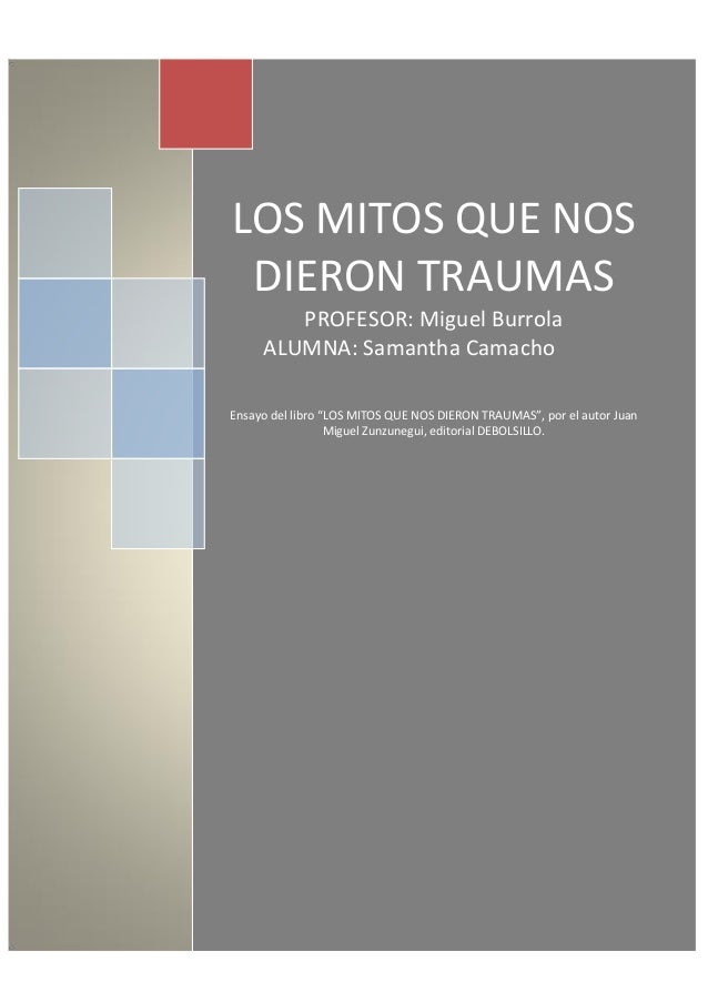 Los Mitos Que Nos Dieron Traumas Pdf